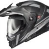 Scorpion EXO-AT960 Hicks Helmet -Motorcycle Accessories scorpion exoat960 hicks helmet black grey