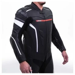 Sedici Chicane One-Piece Race Suit Black/White / 54 [Demo - Good] -Motorcycle Accessories sedici chicane one piece race suit black white54 demo good black white 3