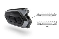 Sena 50R Harman Kardon Mesh Intercom - Dual Pack -Motorcycle Accessories sena50 r bluetooth headset 3