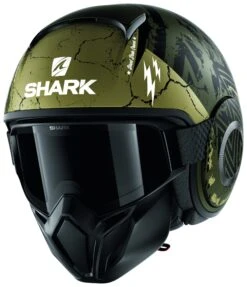 Shark Street Drak Crower Helmet -Motorcycle Accessories shark street drak crower mat black anthracite silver 2