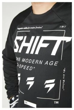 Shift White Label Bliss Jersey -Motorcycle Accessories shift whit3 label bliss jersey black white 1