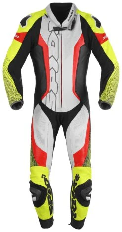 Spidi Supersonic Pro Perforated Race Suit -Motorcycle Accessories spidi supersonic perf pro racesuit black blue gold46 2