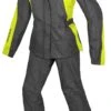 Spidi Touring Two Piece Women's Rain Suit -Motorcycle Accessories spidi touring2 piece womens rain suit black fluo yellow