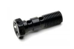 Spiegler Anodized Aluminum Double Banjo Bolt For Safety Wire