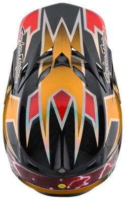 Troy Lee Designs SE5 Lightning Replacement Visor -Motorcycle Accessories troy lee designs se5 visor lightning gold