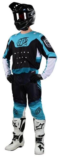 Troy Lee Designs Troy Lee GP Pro Air Apex Jersey 22 Troy Lee Designs Troy Lee GP Pro Air Apex Jersey -Motorcycle Accessories troy lee gp pro air apex jersey blue black 4