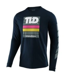Troy Lee Designs Troy Lee Pregame Long Sleeve T-Shirt -Motorcycle Accessories troy lee pregame long sleeve shirt navy 1