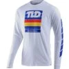 Troy Lee Designs Troy Lee Pregame Long Sleeve T-Shirt 2 Troy Lee Designs Troy Lee Pregame Long Sleeve T-Shirt -Motorcycle Accessories troy lee pregame long sleeve shirt navy