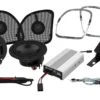 Wild Boar By Hogtunes 6.5" Speakers & 400 Watt Amp Kit For Harley Road Glide 2015-2023 -Motorcycle Accessories wild boar by hogtunes65 speakers400 watt amp kit for harley road glide20152020