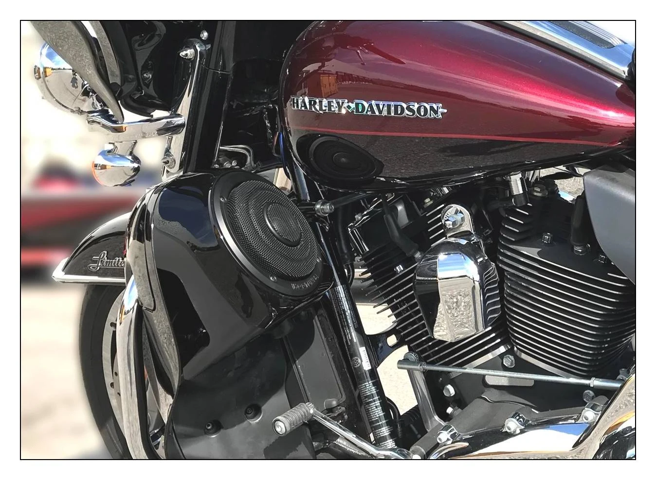 Wild Boar By Hogtunes Liquid Cooled Lower Speakers & 300 Watt Amp Kit For Harley Ultra 2014-2022 - Image 4